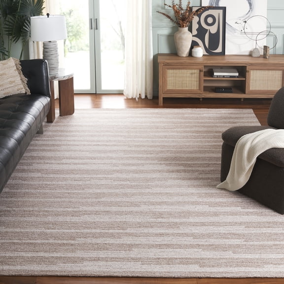 Safavieh Ebony Hallam Geometric Striped Area Rug, Beige/Ivory, 8' x 10'