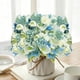 thumbnail image 5 of Ramo de flores artificiales para decoración del salón Arreglo floral artificial con jarrón para mesa de oficina en casa y regalos, 5 of 6