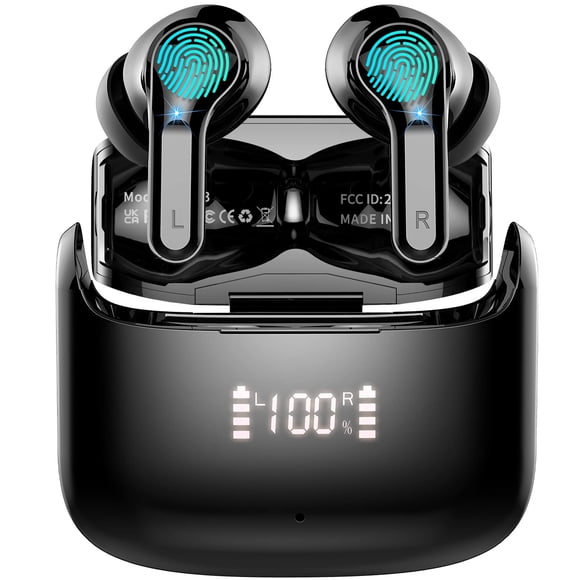 Auriculares inalámbricos Ordtop Bluetooth 5.3 Stereo Bass