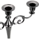 thumbnail image 3 of Candelabro de metal de 3 brazos Bienvenido, candelabro plateado elegante europeo, candelabro para mesa de comedor de boda, fiesta de Navidad, decoración del hogar, 3 of 6