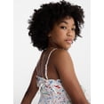 thumbnail image 4 of Weekend Academy Girls Cotton Babydoll Tank Top, Sizes 4-18, 4 of 5