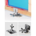 thumbnail image 4 of ruzhgo Frame Hinge Clamp DIY Hand Tools Silk Screen Printing Mesh Fixture Hobby Printer Fixing Handwork Tool Parts Hardware, 4 of 6