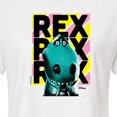 thumbnail image 3 of Toy Story 4 - Rex - Juniors Cropped Cotton Blend T-Shirt, 3 of 5