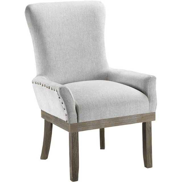 ACME Fauteuil Landon en Lin Gris