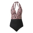 thumbnail image 4 of SHIXIAOO Bikini Taille Haute pour Femmes Maillot de Bain Aguichant Rehausseur Rétro Froncé Bikini Taille Haute Bikini Transparent Bas de Maillot de Bain pour Femmes Shorts, 4 of 7