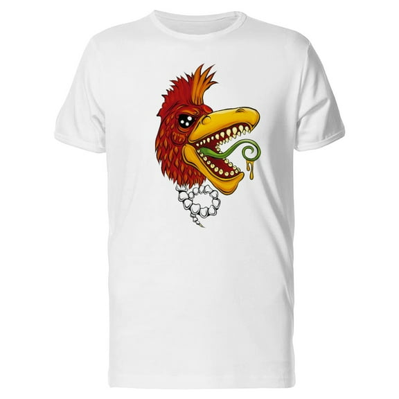 Cool Evil Grunge Parrot Tee Men's -Image by Shutterstock