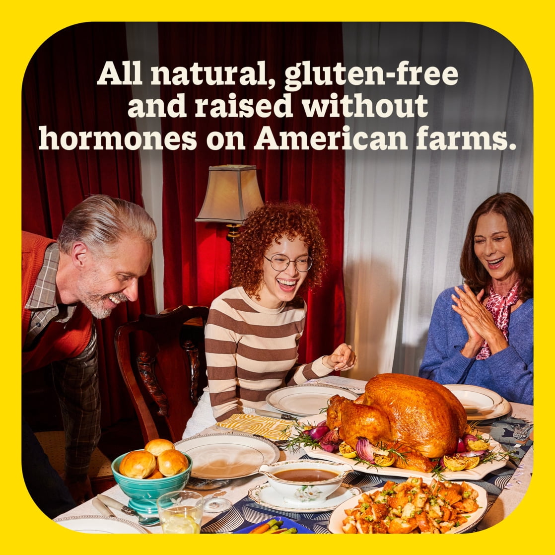 Butterball Frozen Whole Turkey, All Natural, 10-16 lbs., Serves 7-11