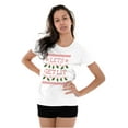 thumbnail image 4 of Ugly Christmas Lights Lets Get Lit Womens Slim Fit Graphic Tee Brisco Brands M, 4 of 5