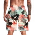 thumbnail image 2 of Men's Summer Casual Swim Trunks American Flag Beach Shorts, 2 of 4