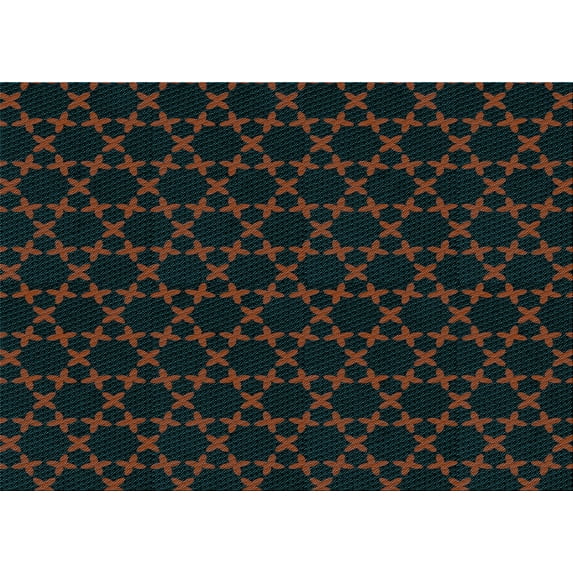 Ahgly Company Machine Washable Indoor Rectangle Transitional Charcoal Blue Area Rugs, 5' x 7'