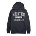 thumbnail image 1 of Mountain Wisconsin Classic Established Premium Cotton Hoodie, 1 of 1