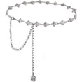 thumbnail image 1 of HAHDAXIA Chain Belt for Women Rhinestone Crystal Waist Belts for Dress Gift, 1 of 6