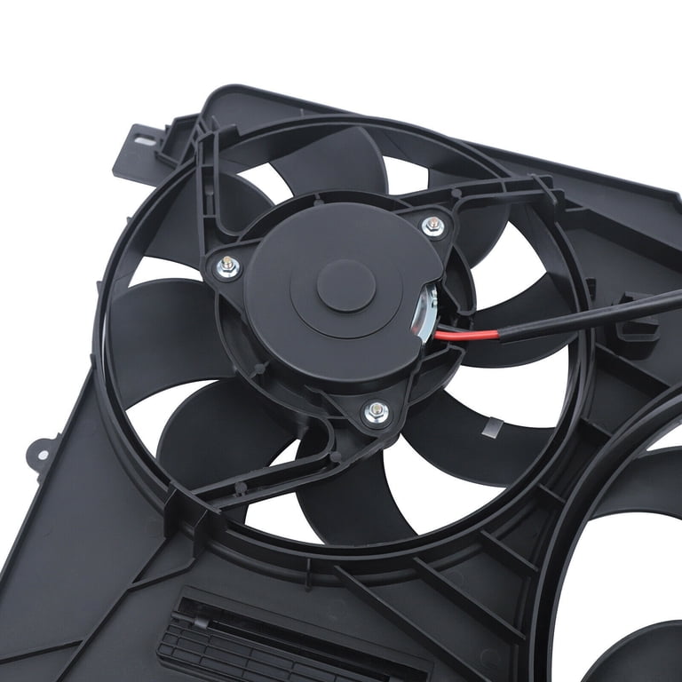 Dual AC Condenser & Radiator Cooling Fan For Volvo S80, V60, V70, XC60, XC70 (2008-2016)