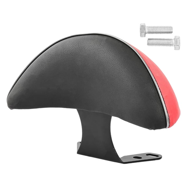 Zorion Electric Bicycle Seat Backrest Seat Accessory Replacement Rear Bike Back Support Red with bracket