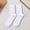 White, variant on DailyChi Under $3 Crew Socks for Women Casual Cotton Socks Soft Breathable Stretchy Socks Everyday Reinforced Heel and Toe Socks Lightweight Casual Socks Everyday Comfort, One Size