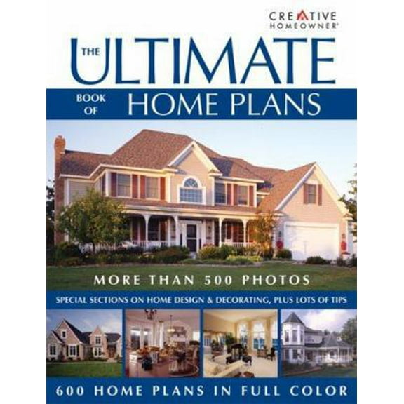 Pre-Owned The Ultimate Book of Home Plans (Paperback) 1580111866 9781580111867