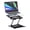 Black, variant on Laptop Stand Z-shaped Aluminum Alloy Tablet Pad Cooling Holder Folding Radiator Portable for 10-17Inches Notebook Stand