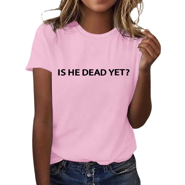 Camisetas para mujer Camiseta gráfica Camiseta de manga corta para verano