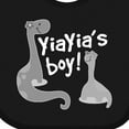thumbnail image 4 of Inktastic Yiayias Boy Yiayia Grandson Boys Baby Bib, 4 of 4