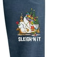 thumbnail image 2 of Dr. Seuss - The Grinch Sleigh'n It - Women's French Terry Jogger Pant, 2 of 4