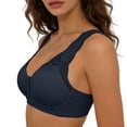 thumbnail image 6 of Vetsdori Front Close Sports Bras for Women Workout Bralette No Padding Wirefree Lightweight,Soft Womens Bras, 6 of 7