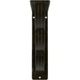 thumbnail image 3 of Ekena Millwork 2"W x 5 1/2"D x 8"H Loera Wrought Iron Bracket, (Triple center brace), Antiqued Warm Silver, 3 of 7