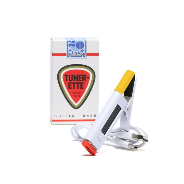 Afinador de guitarra con clip Tunerette™ USB C recargable
