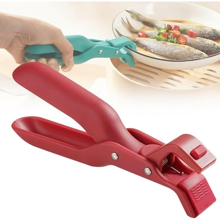 

Dopebox Multi-Function Anti-Scald Bowl Clip Hot Bowl Dish Plate Gripper Clips Tongs Clamp Holder Kitchen Silicone Anti Slip Clip Silicone Insulation Clip Silicone Insulation Clip (Red)