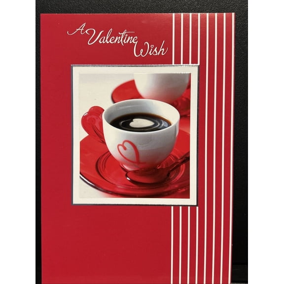 Happy Valentine's Day Greeting Card w/Envelope