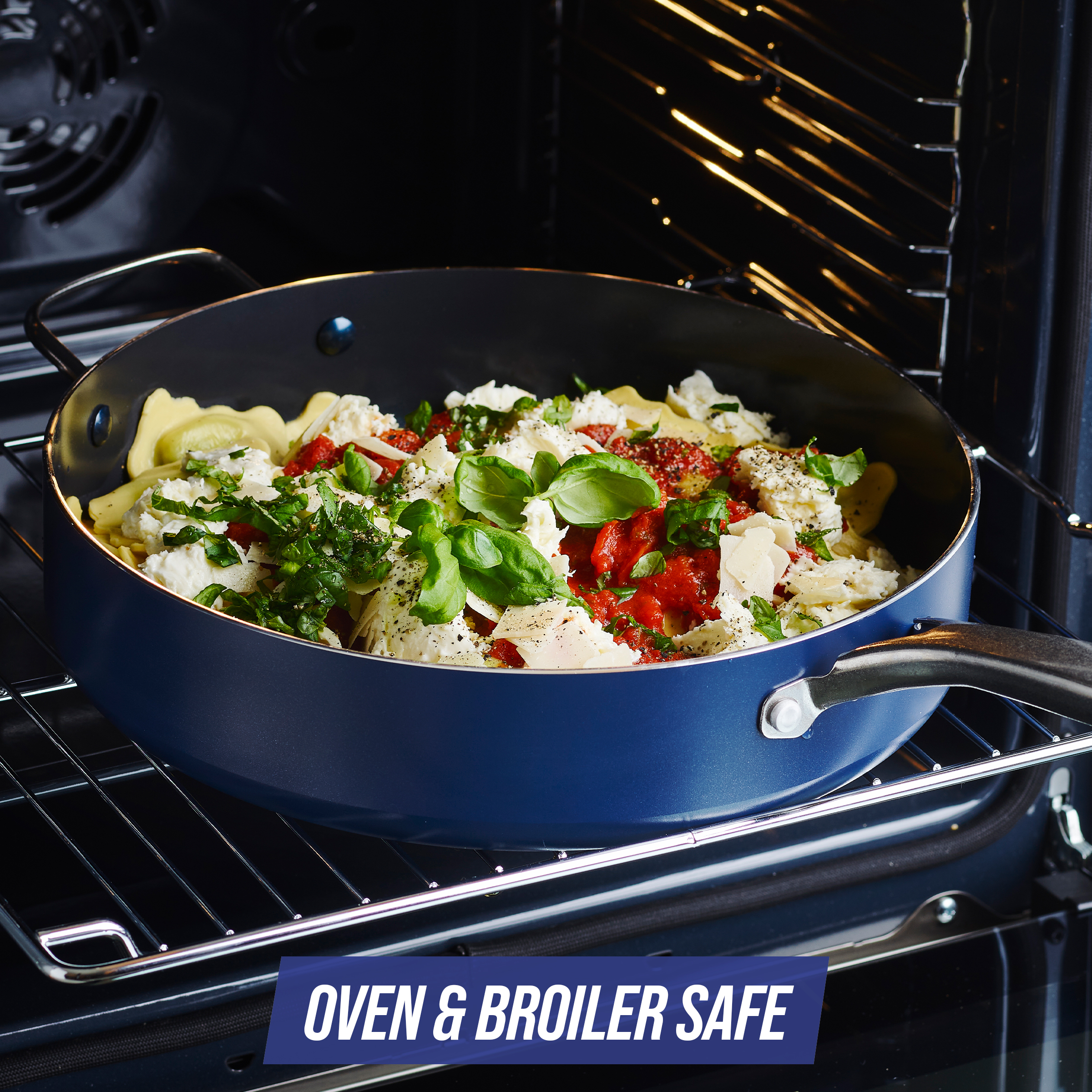 Blue Diamond 5-Quart Ceramic Non-Stick Sauté Pan photo 3