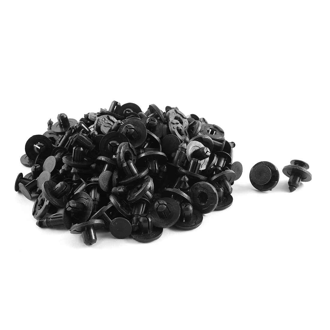 100Pcs Carpet Door Cards Splash Guard Plastic Rivet Clips ...
