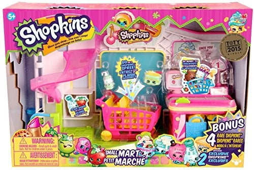 Shopkins Mini Packs Pick /'n/' Pack Petit Mart Playset NEW
