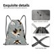 thumbnail image 4 of Fotbe Funny Beagle Active Dog Bolsa Mochila con Cordón Estampada, Bolsa de Gimnasio Deportiva, Bolsa Cinch, Bolsa con Cordón para Hombres y Mujeres-Small, 4 of 6