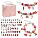 thumbnail image 1 of 64 PCS Christmas Jewerly Making Kit Charm Bracelet Collares Present Pandora Alloy Beads Set DIY Child Bracelet Envío gratis (Rojo) oso de fresa Hogar, 1 of 5