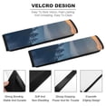 thumbnail image 2 of WERPE Mountain Fog Sunset Soft Comfort Car Seat Belt Pads Cover Car Interior Decor Ideal for Car Interior Accessories 2Pcs, 2 of 6