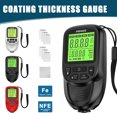 thumbnail image 2 of Zootealy High Precision Paint Thickness Gauge with Multi-Language Manual and Calibration Plate - Black, 2 of 6