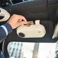 thumbnail image 3 of BotaniNest Universal Car Sunglasses Holder Vehicle Interior Organizer Storage For Glasses Accessories Compact Auto Mount Design, 3 of 3