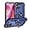 Blue, variant on Case for iPhone 16 Pro,Military Car Holder [Built-in Kickstand] Metal Ring Dual-Layer Heavy Duty TPU+PC Shockproof Protection Phone Case for iPhone 16 Pro,6.3 Inch 2024 (Rose Gold)