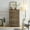 Gray Wash, variant on Modern 6 Drawer Dresser, Tall Chest with Easy Pull Handles & Textured Borders For Living Room, Hallway, White