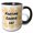 Black/White, variant on 3drose, Fun Design for Fortune Cookie Celebration, 15oz Mug