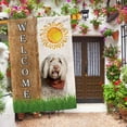 thumbnail image 3 of Havanese Spring Summer Welcome House Flag Dog Hides Behind a Tree Sun Outside Yard Decor Flag Banner 28X40 Inch Double Side Style 1, 3 of 6