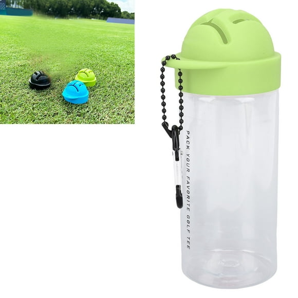 Porte-tee-balles de Golf, Porte-tee-Shirts de Golf, Pochette pour Bouteille de Balles de Golf pour un Rangement Efficace, Accessoires d'Outils de Marquage Portables pour Hommes et Femmes, Stylo de Marquage Inclus