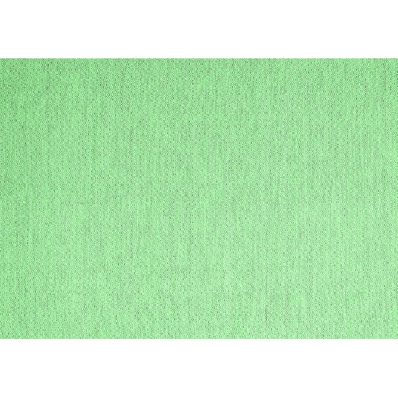 Ahgly Company Indoor Rectangle Abstract Emerald Green Contemporary Area Rugs, 2' x 3'