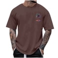 thumbnail image 2 of Royisotas Mens Big and Tall Shirts Summer Crewneck Pullover Graphic Tee Fashion T Shirts for Men Short Sleeve, 2 of 4