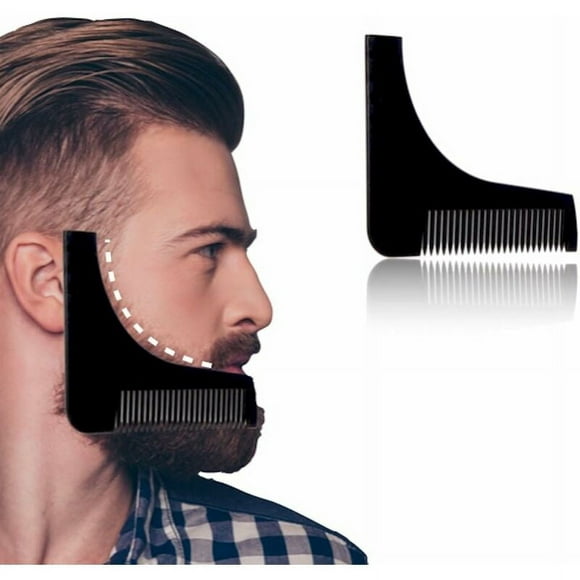 Jinsinto Miracle beard stencil, model Razor only helps for an ordentliche shave Beard comb,