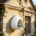 thumbnail image 6 of Horivan Tray Window Bird Feeder with Suction Cups Outdoor Garden Decoration for Courtyard Patio Squirrel Proof Wild Bird Feeding Station, Hanging Birdfeeder for Outside Viewing, 6 of 6