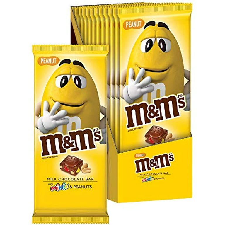 Save on M&M's Peanut Milk Chocolate Bar with Minis & Peanuts Order Online  Delivery