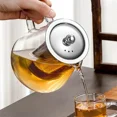 thumbnail image 4 of Large Capacity High Borosilicate Heat Resistant Glass Teapot with Stainless Steel Tea Strainer Infusers Jug Home Glass Teaware, 4 of 9