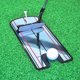 thumbnail image 2 of Espejo de calibración de putter de golf, equipo portátil de entrenamiento de swing, instructor de práctica de putter, juego de copa perforada, tamaño del espejo 12 "l x 5,7" ancho, 2 of 4