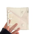 thumbnail image 1 of Mini PVC Notebook Binder Cover Planner Loose-Leaf Folder Envelope Cash, 1 of 8